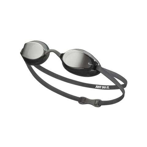 Nike Legacy Mirrored Goggles In Silver