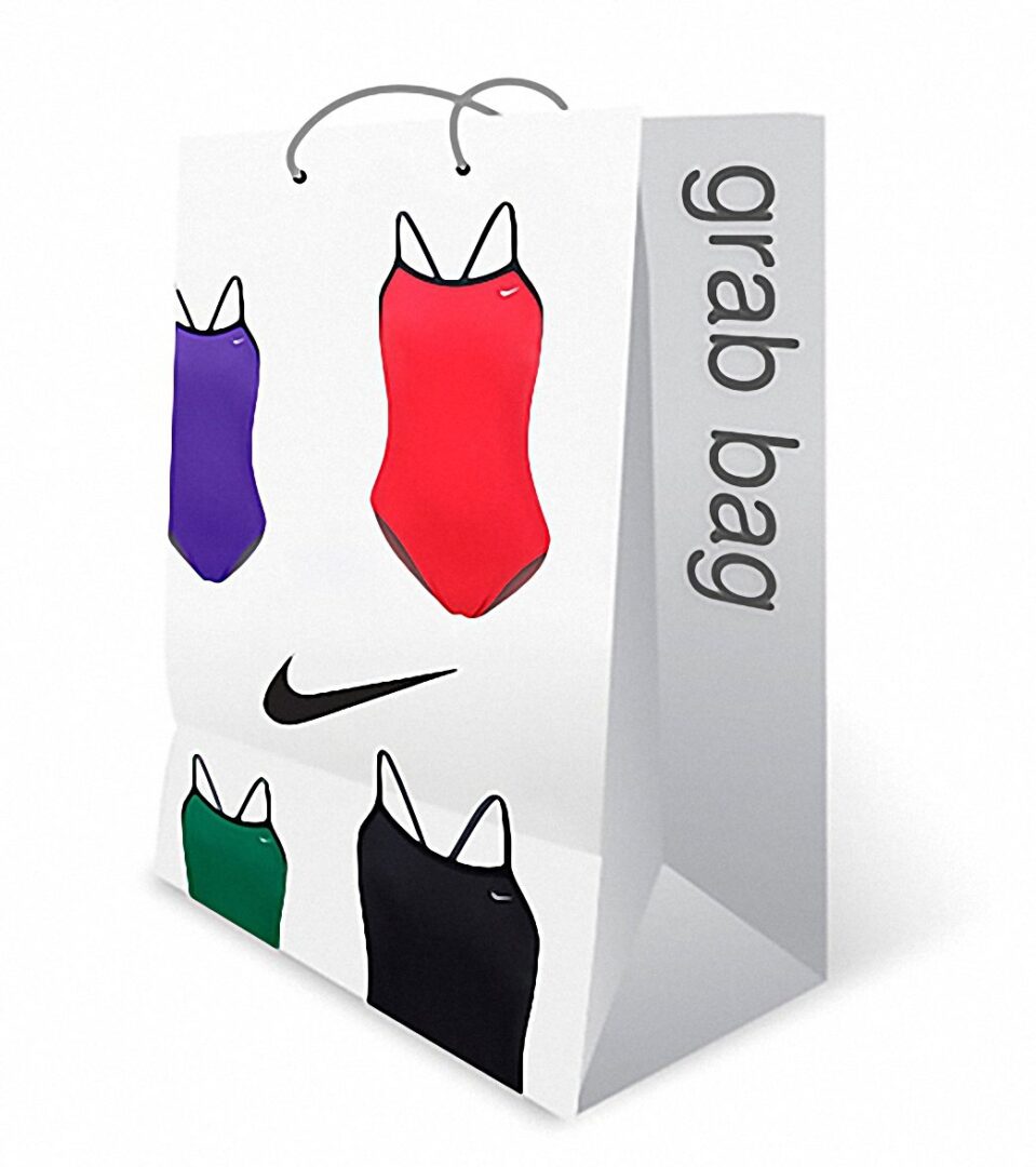 Nike Female Colorful Printed Grab Bag
