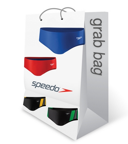 Speedo Male Printed Grab Bag Briefs